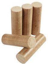 Bches de bois compresses de jour palette 1 Tonne / 104 colis